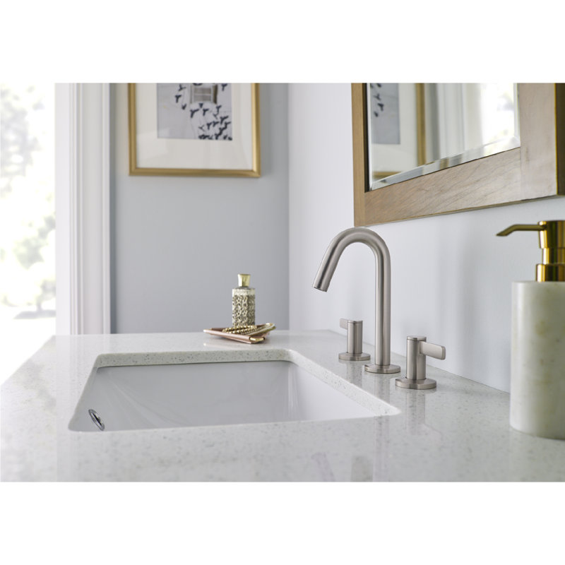 Gerber Amalfi Widespread Faucet 2handle Bathroom Faucet with Drain